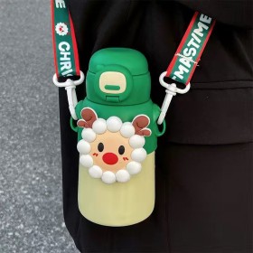 Christmas insulated cup with large capacity, insulated and cold, ice cream cup